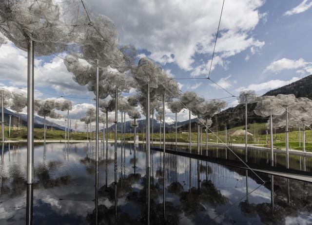 Swarovski kristalwolken